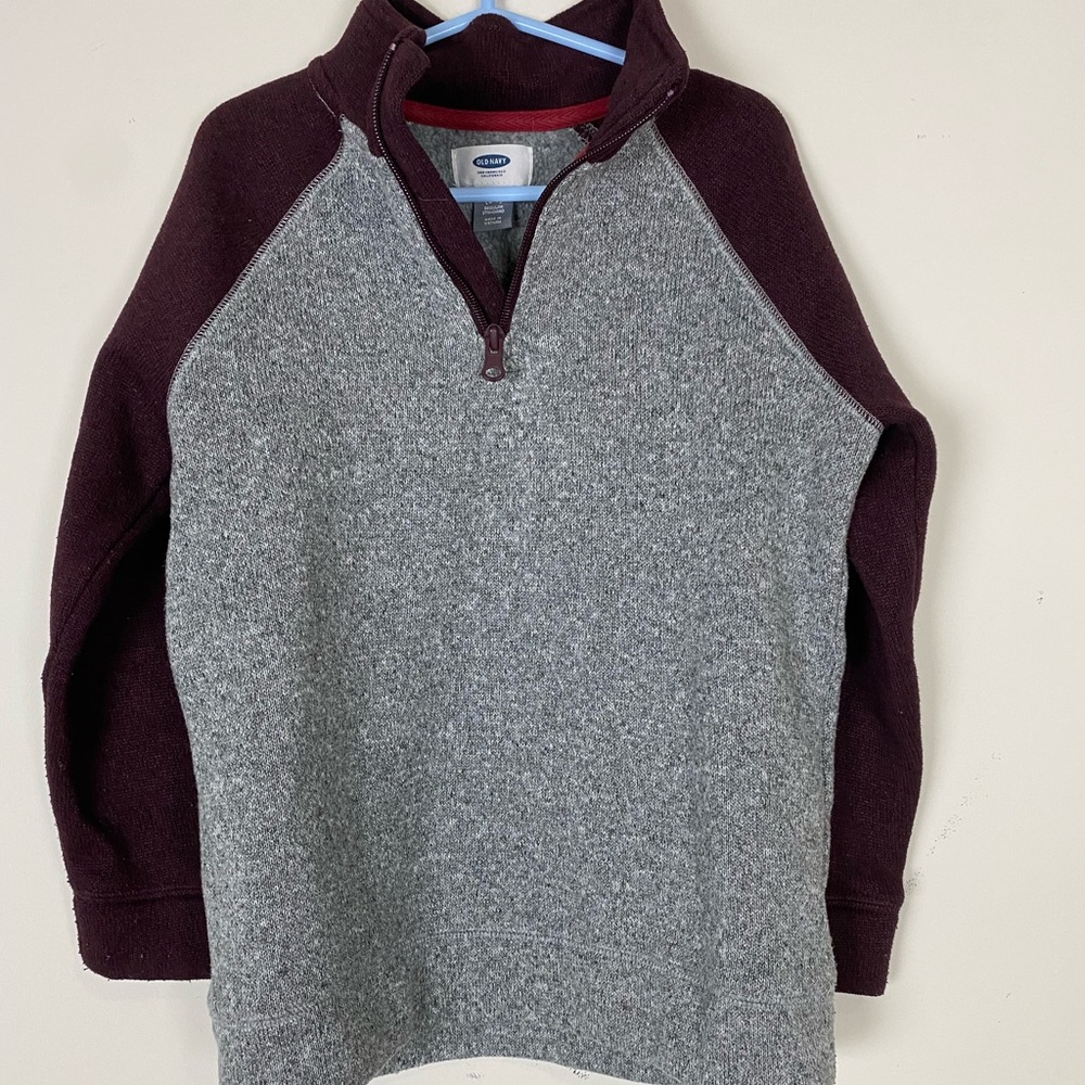 Old Navy half zip sweater